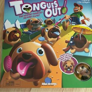 Tongues Out Memory Game - Colorful Pug Box Art